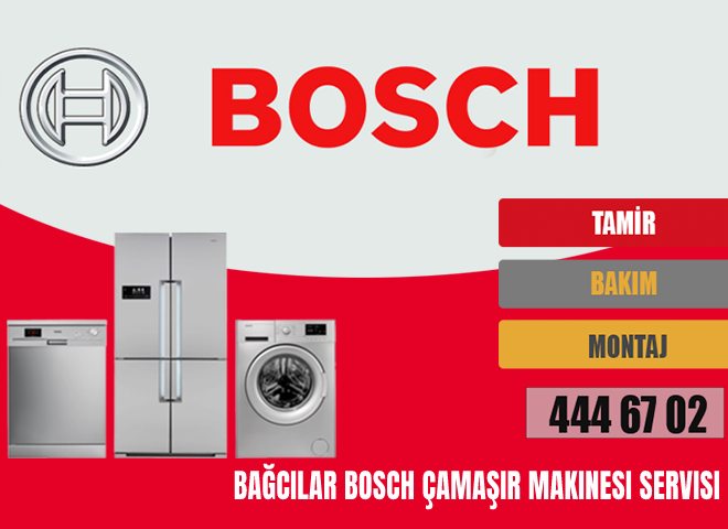 Bağcılar Bosch Çamaşır Makinesi Servisi
