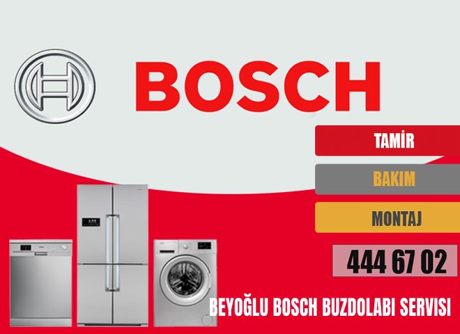 Beyoğlu Bosch Buzdolabı Servisi