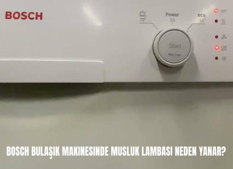 Bosch Bulaşık Makinesinde Musluk Lambası Neden Yanar?