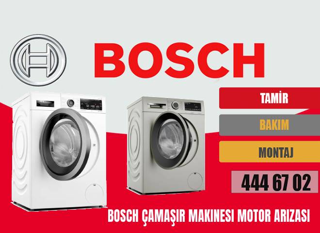 Bosch Çamaşır Makinesi Motor Arızası