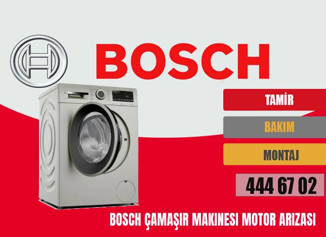 Bosch Çamaşır Makinesi Motor Arızası