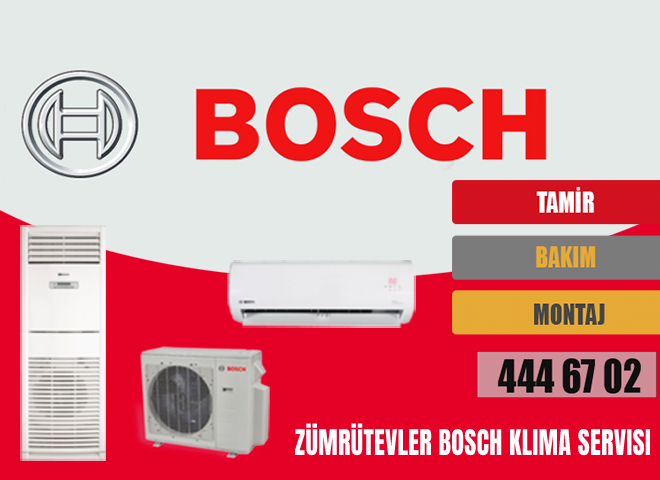 Zümrütevler Bosch Klima Servisi