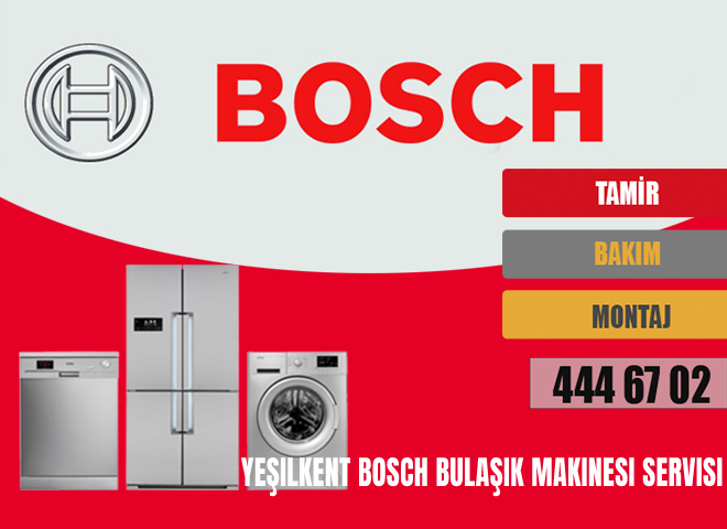 Yeşilkent Bosch Bulaşık Makinesi Servisi