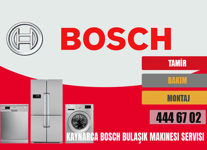 Kaynarca Bosch Bulaşık Makinesi Servisi