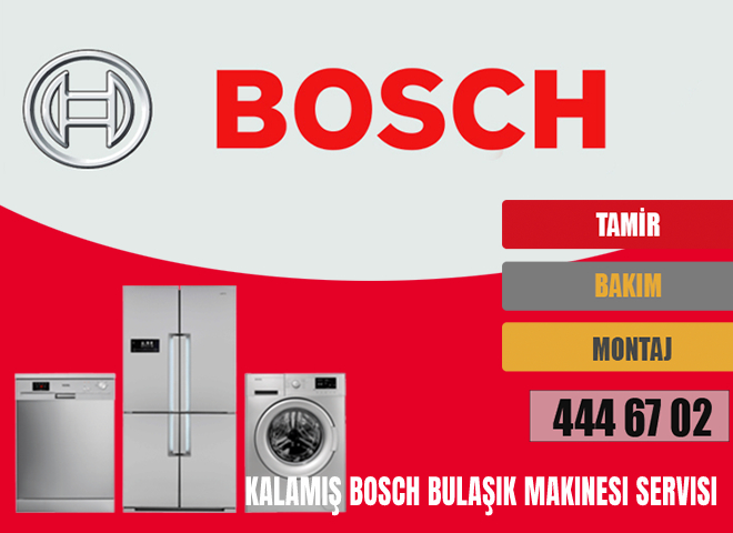 Kalamış Bosch Bulaşık Makinesi Servisi