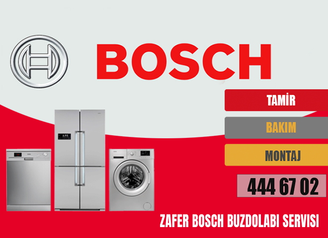 Zafer Bosch Buzdolabı Servisi